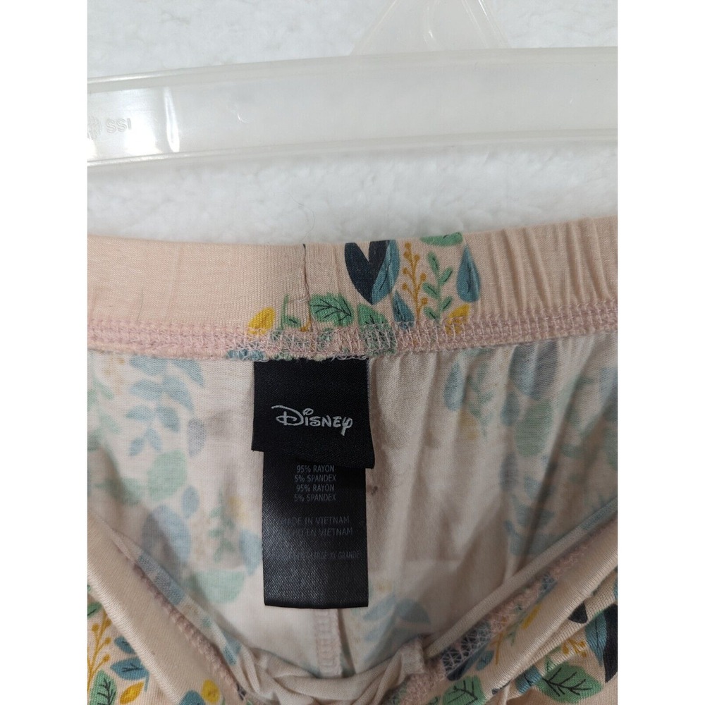 Disney Women's Sleepwear Set Pink W Blue Mickey Pattern Super Soft 2XL - Picture 14 of 15